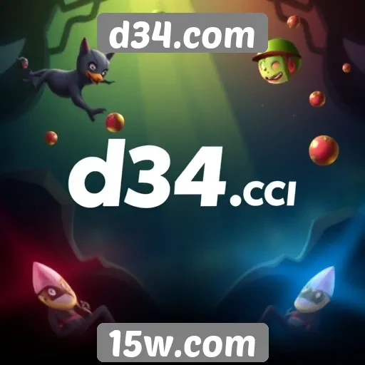 Plataforma d34.com oferece jogos variados e exclusivos